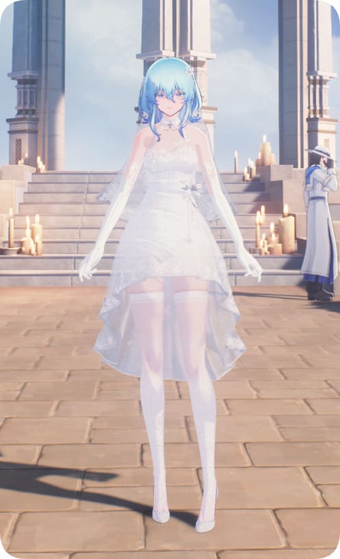 守岸人 婚纱 / Shorekeeper Wedding Dress
