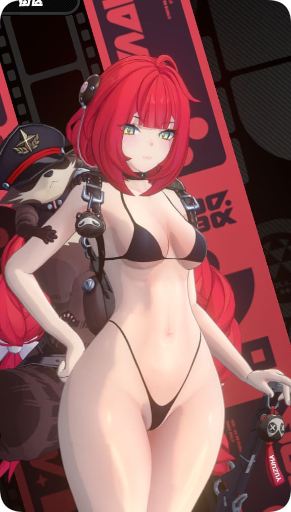 浮波柚叶 比基尼