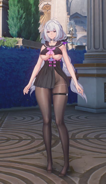 椿 水手服小恶魔